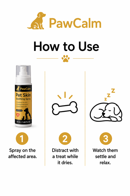 PawCalm Pet Skin Soothing Spray 50ml