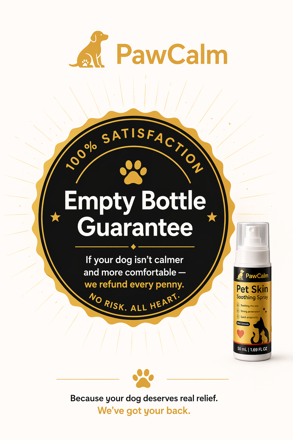 PawCalm Pet Skin Soothing Spray 50ml